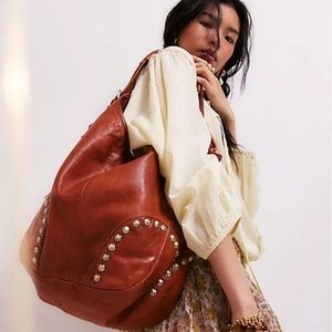 Free People Bushwick Leather Tote